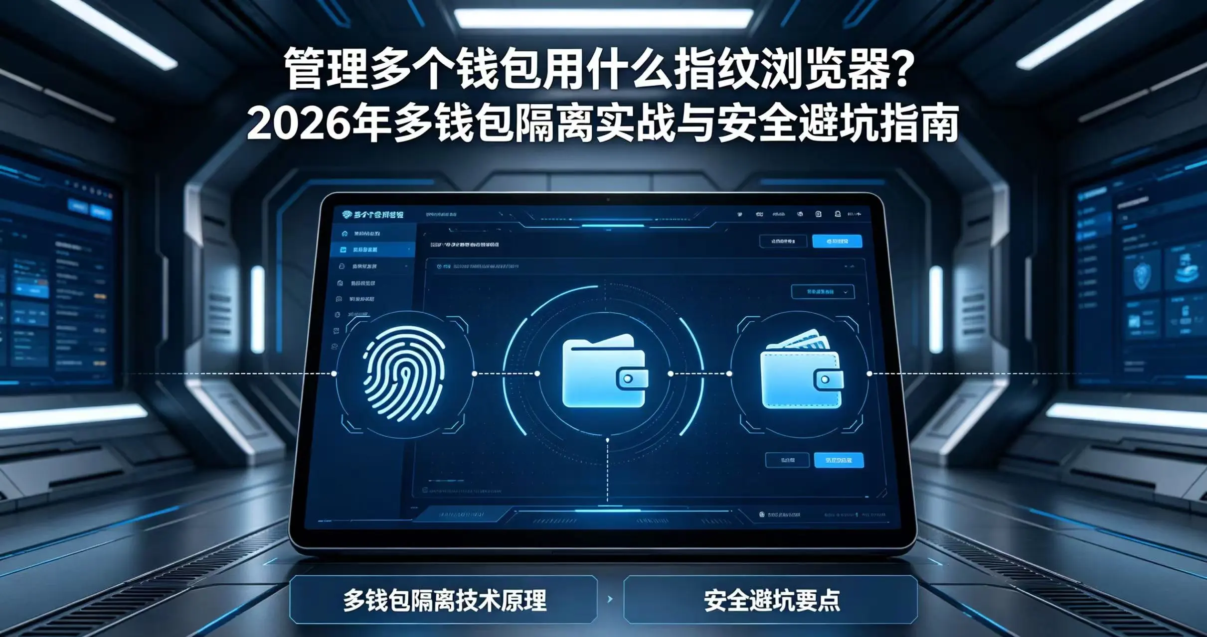 管理多个钱包的指纹浏览器：2026年多钱包隔离实战指南