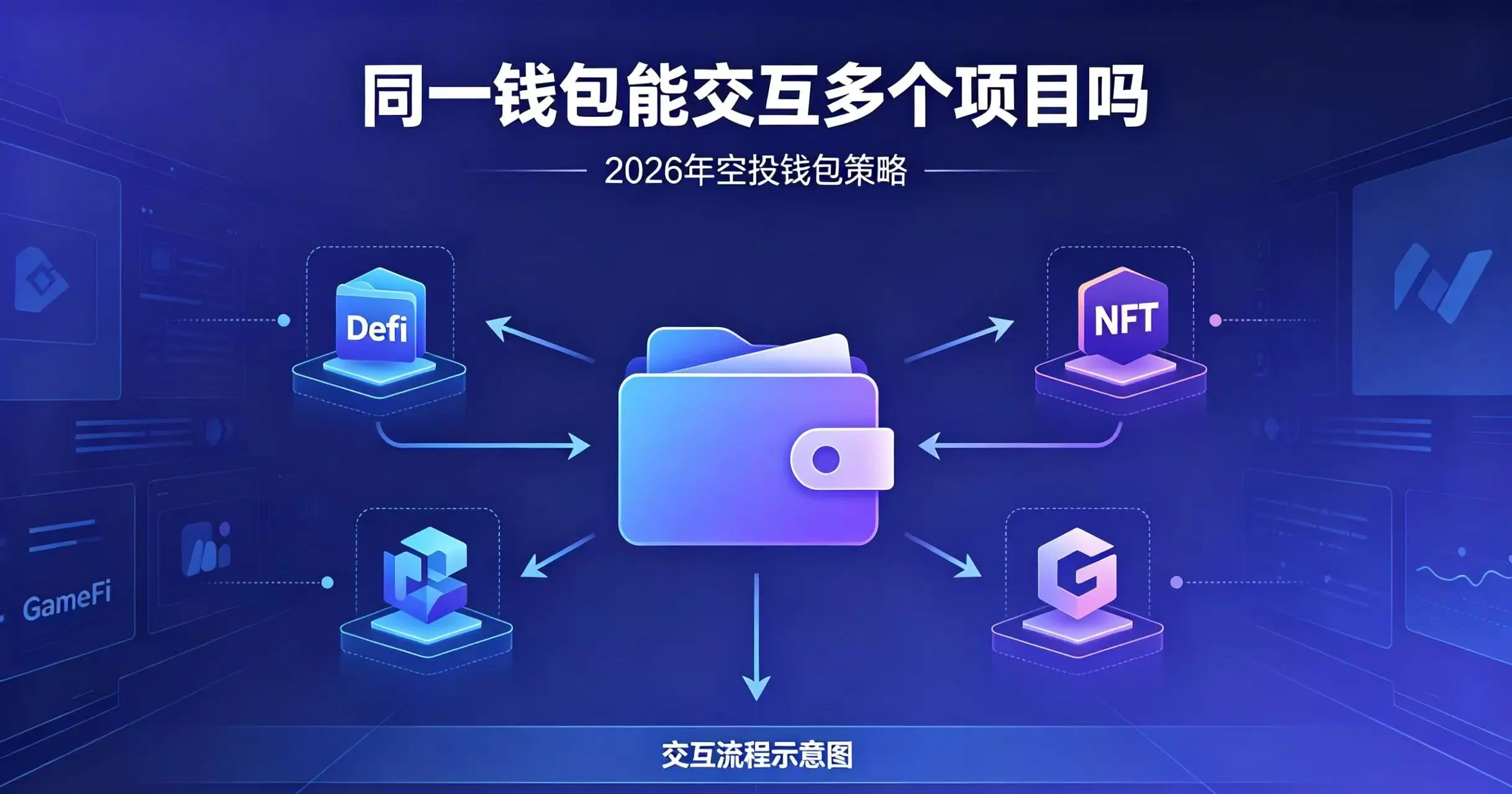 同一钱包能交互多个项目吗？