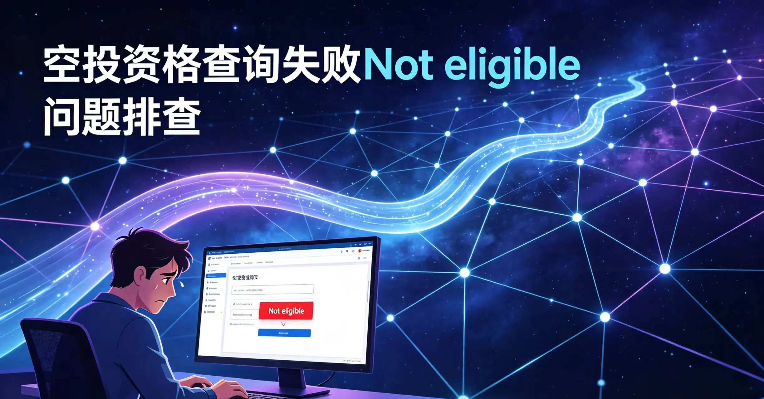 项目空投查不到资格是怎么回事？