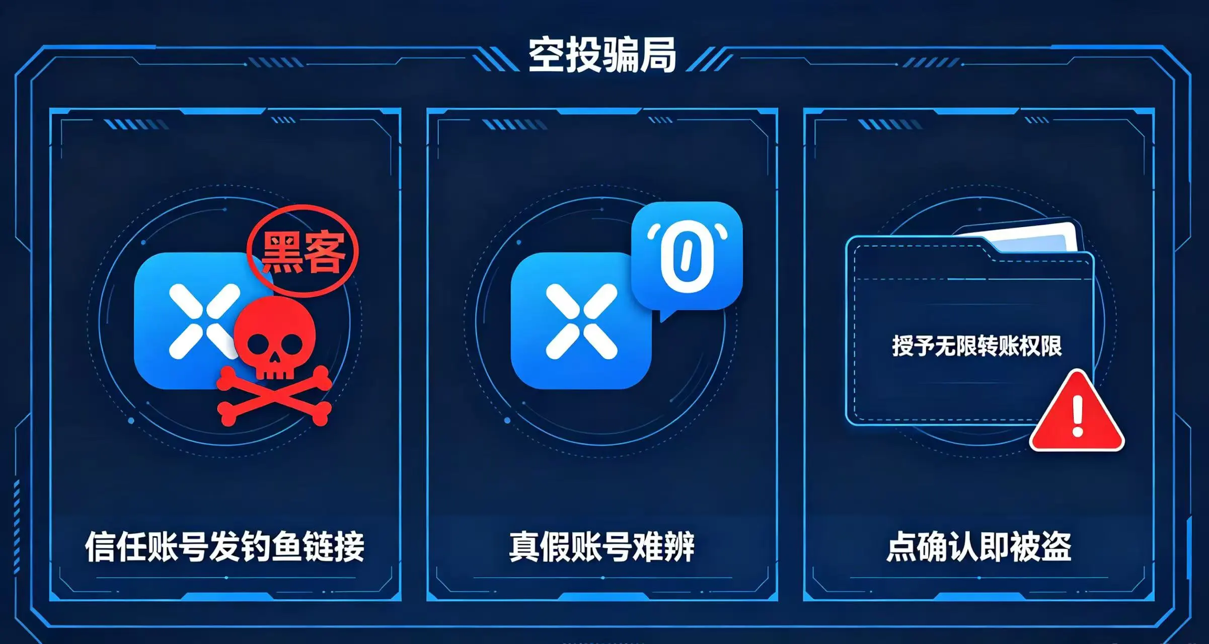 三种最常见的空投骗局类型 三种最常见的空投骗局类型