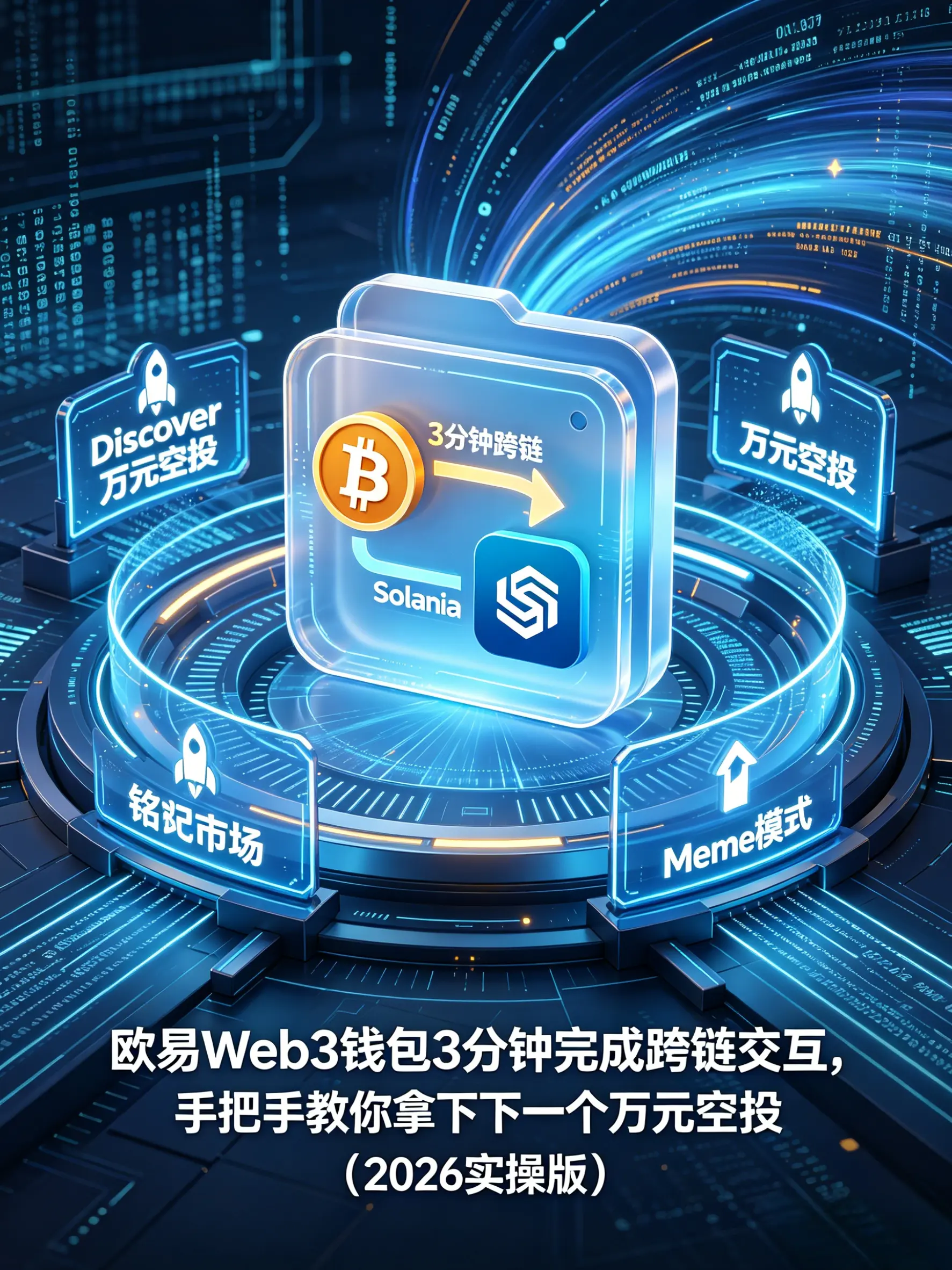 Web3钱包3分钟完成跨链交互，手把手教你拿下下一个万元空投（2026实操版）