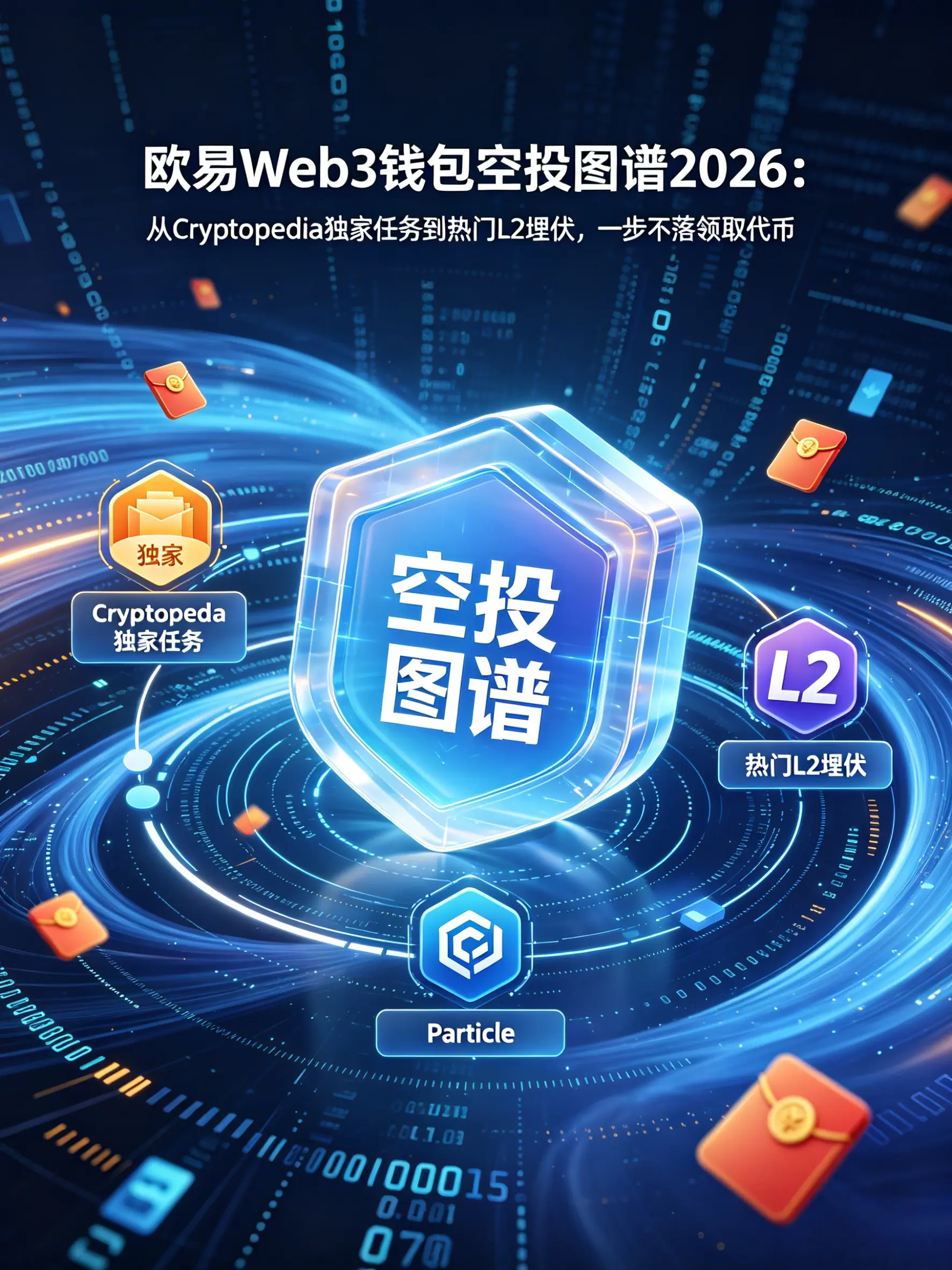 Web3钱包空投图谱2026：从Cryptopedia独家任务到热门L2埋伏，一步不落领取代币