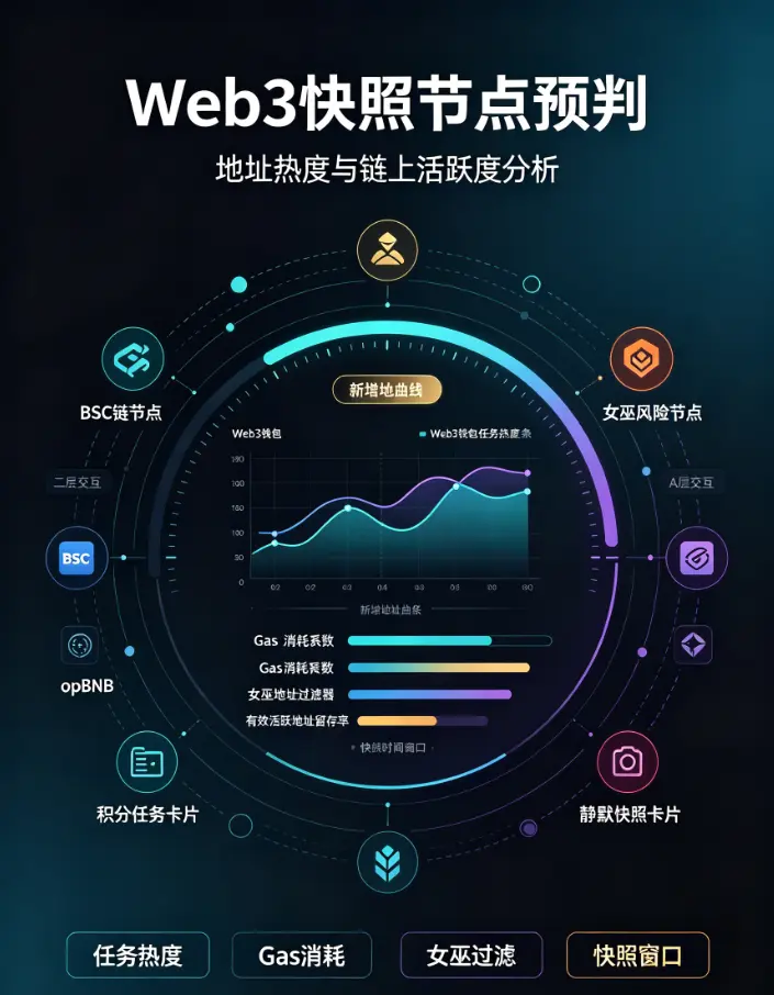 地址数暴增就是信号？结合比安Web3钱包任务热度与链上活跃度，预判下一个快照节点
