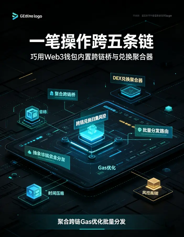 一笔操作跨五条链：巧用交易所Web3钱包内置跨链桥与兑换聚合器，压缩多链空投交互的时间与Gas成本